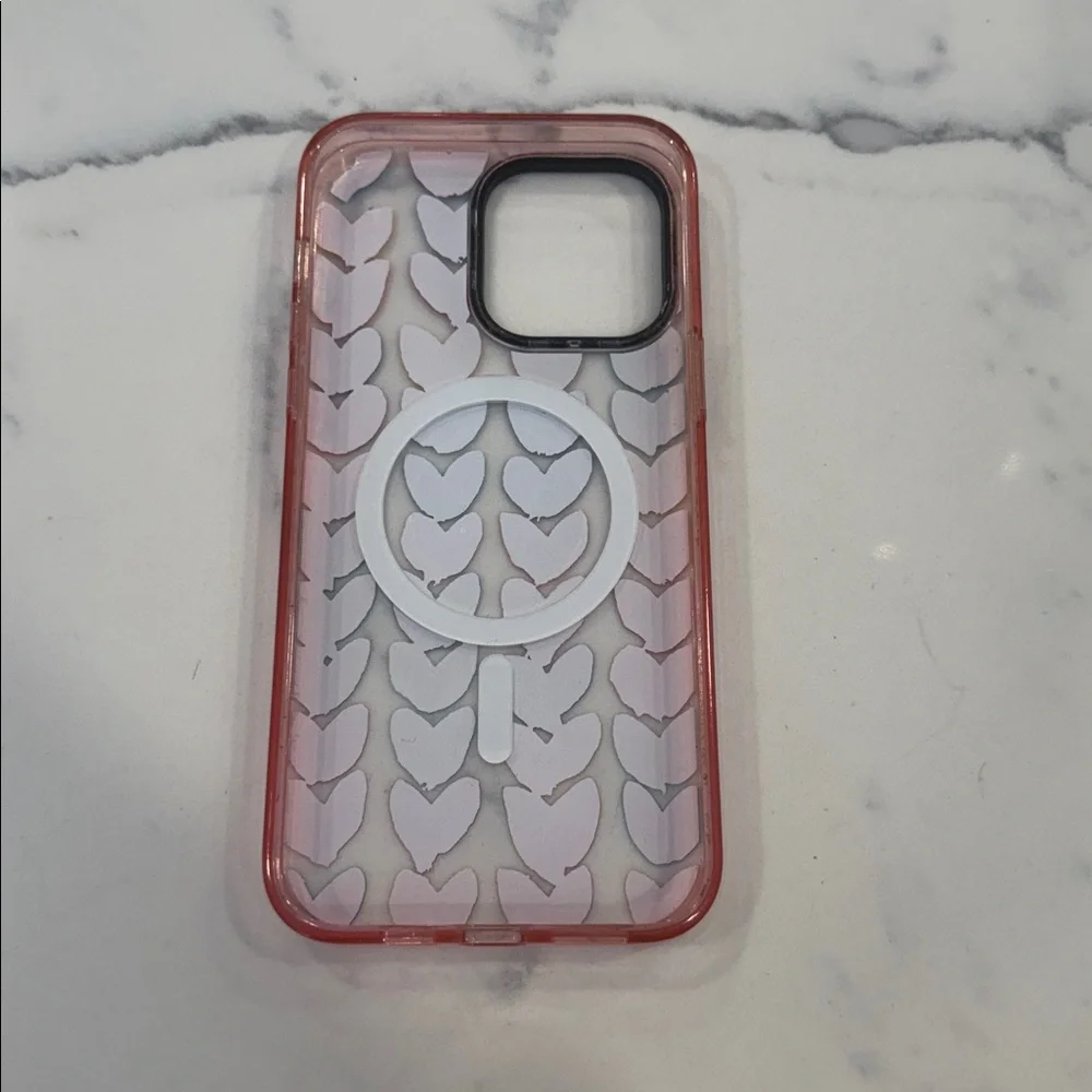 Colorful Heart Castify Pattern Phone Case - iPhone 14 Pro Max